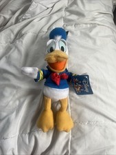 Disney Toy Factory 10" Donald Duck Plush Toy with Tag Stuffed Doll