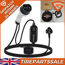 13A Portable EV Charging Cable Type 2 UK Plug Home Electric Vehicle Car Charger