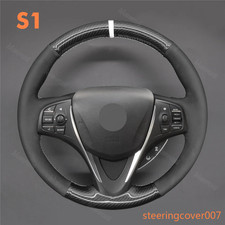 Coprivolante in fibra di carbonio Alcantara coprivolante per ACURA TLX 2015-2020