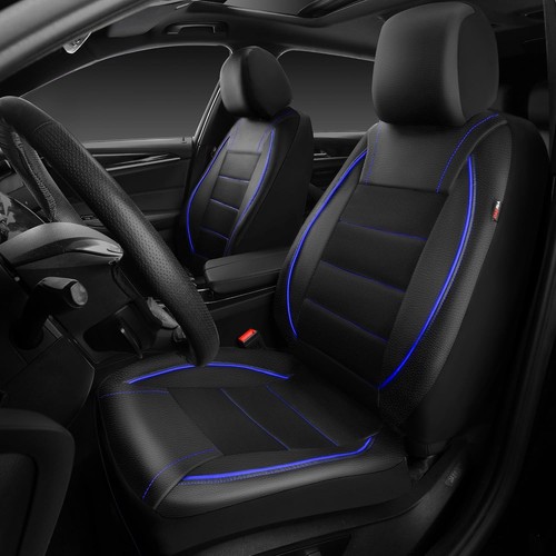Forros Para Asientos De Carros Covertores Cuero Funda Universales - Imagen 5 de 10