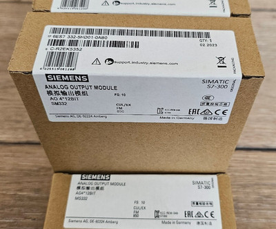 SIEMENS 6ES7332-5HD01-0AB0 VERSIEGELT. Fachhändler, Gewährleistung, inkl. MwSt