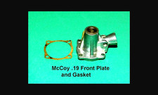 McCoy FRONT PLATE AND GASKET for .19 engine New Open