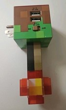 Minecraft Redstone Torch Nightlight With USB Ports