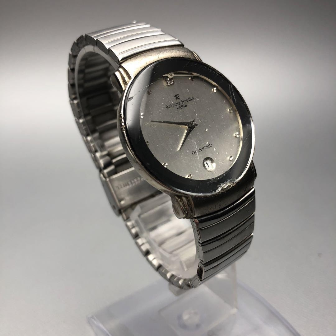 Roberta Baldini 腕時計 Roberta Baldini DIAMOND Silver Watch | eBay