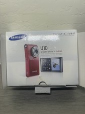 Samsung FlashCam HMX-U10 Full HD Camcorder Pocket Digital Camera Y2K Boxed