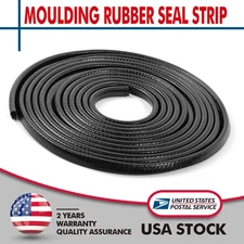 Universal 6M Car U-Shape Rubber Seal Weather Strip Door Edge Moulding Trim USA