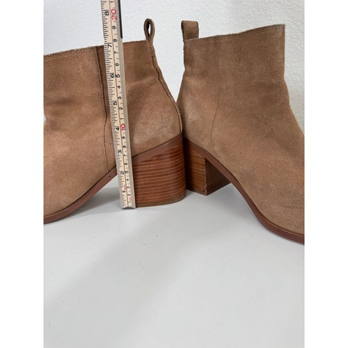 Treasure&Bond Damen-Booties Leder Wildleder braun mit Absatz 9M - Bild 2 von 10