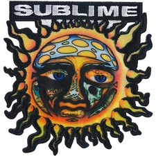 Patch - C&D Visionary - Sublime Sun Logo 3.5"x3.6" Iron-On NEW Music Band