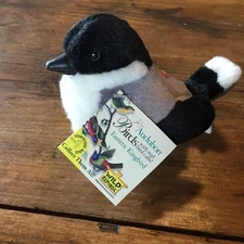 Wild Republic Audubon K&M Eastern Kingbird Plush Toy Bird NWT No Sound #79881