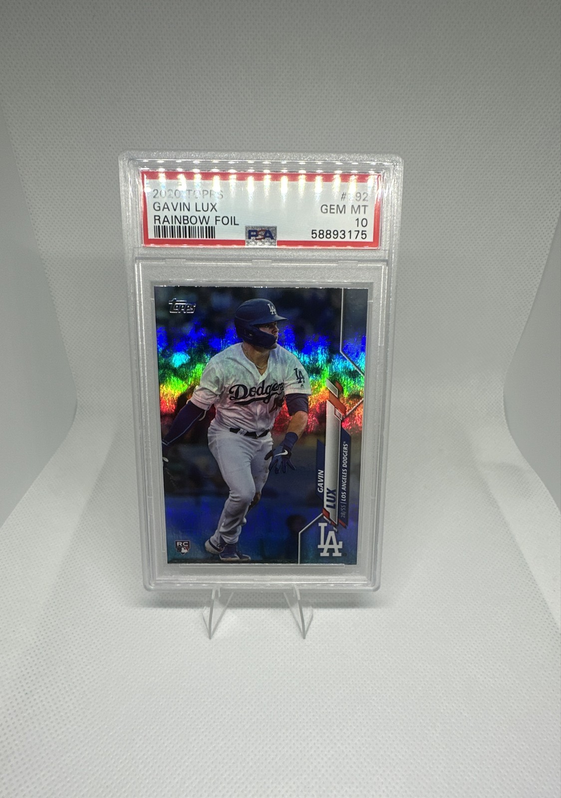 2020 Topps - Gavin Lux #292 Rainbow Foil (RC)