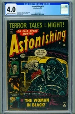 ASTONISHING #23 CGC 3.0 torture panels--atlas pre code horror- 3812642005