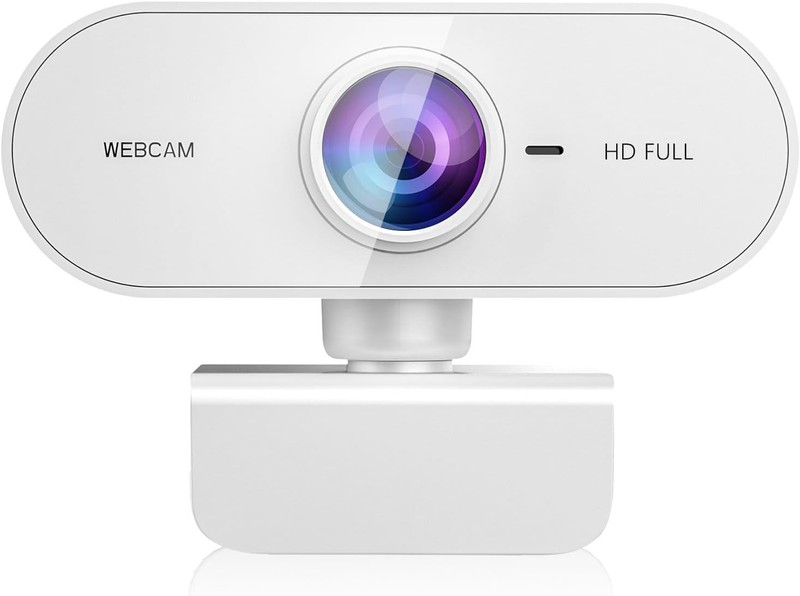 Webcam for PC Laptop MAC with Microphone,HD Streaming Camera,USB C Plug and Pla