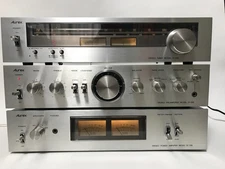 Toshiba Stereo SC-335 Power Amplifier SY-335 Preamplifier ST-335 Tested 100V
