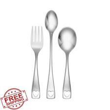 Oneida Little Love 3 Piece Baby Silverware Set