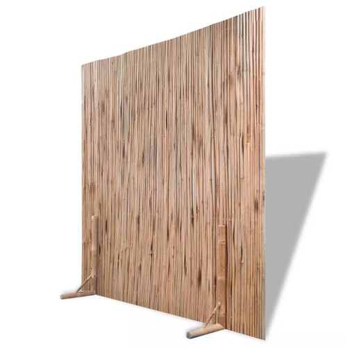 Bambuszaun Zaunelement Raumteiler Bambus Zaun Natur Sichtschutz 180×170cm - Bild 2 von 7