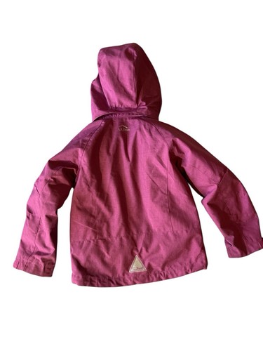 L.L.Bean Kids Purple All Season 3 In 1 Jacket Windbreaker Puffer Size Small (4) - Picture 4 of 22
