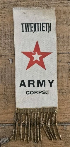 New Listing20TH ARMY CORPS BADGE / GAR VETERAN