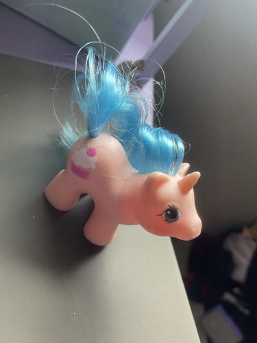 Vintage My Little Pony G1 Lil Cupcake Baby Schwester Ponys Neugeborene Versandhandel 1987