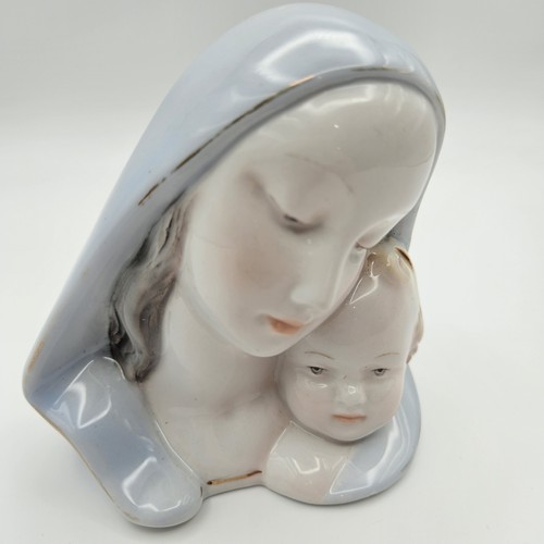 VTG 1930's Madonna and Child Figure Made in Italy for Otzens 700/20 - Imagen 2 de 8