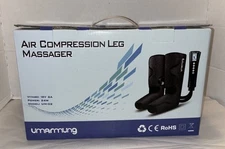 UMARMUNG Air Compression Leg Massager Heat Leg Knee Foot Model UM-02 Open Box