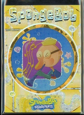 SpongeBob SquarePants Honey Star XR-11 GOLD THICK REFRACTOR /222