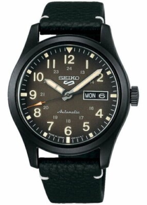 SEIKO 5 Sports FIELD SPORTS STYLE SBSA121 Herrenuhr Automatik Schwarz Kostenl...