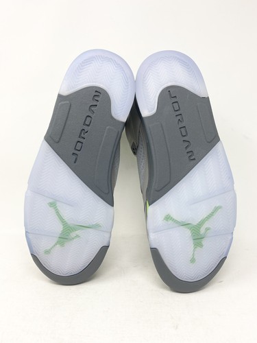 Air Jordan 5 Retro Green Bean DM9014-003 Silvergreen Bean/Flint Grey Size 14 - Picture 6 of 9
