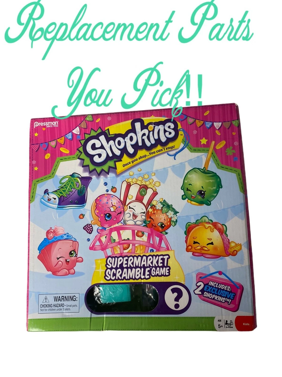 passe Smadre regeringstid Shopkins Supermarket Scramble Game Replacement Parts Pieces You Pick!! |  eBay