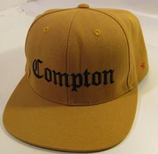 SSUR PLUS Hat Mens Adjustable LA Compton Canvas Khaki Vintage Ball Cap Red Star