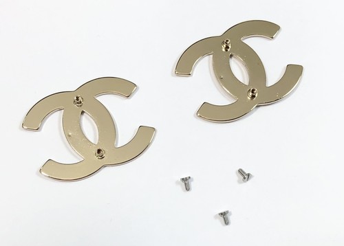CHANEL CH 5492 CH 5493 Golden Replacement Temple Side Icon Logo Genuine ITALY - Picture 6 of 9