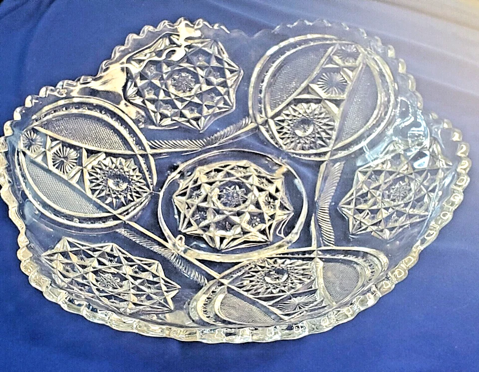 EAPG TOGO Indiana Glass Bismarc Star Early Pressed Glass Patterns by Schenning - Image 3 of 4