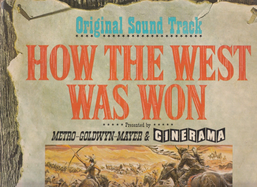 Rare-How The West Was One-1962-Original Movie Soundtrack-2205-USA