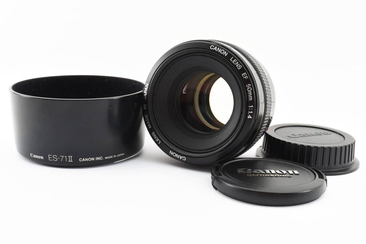 Good condition Canon EF 50mm F1.4 USM single focus lens with Good condition Canon EF 50mm F1.4 USM single focus lens with