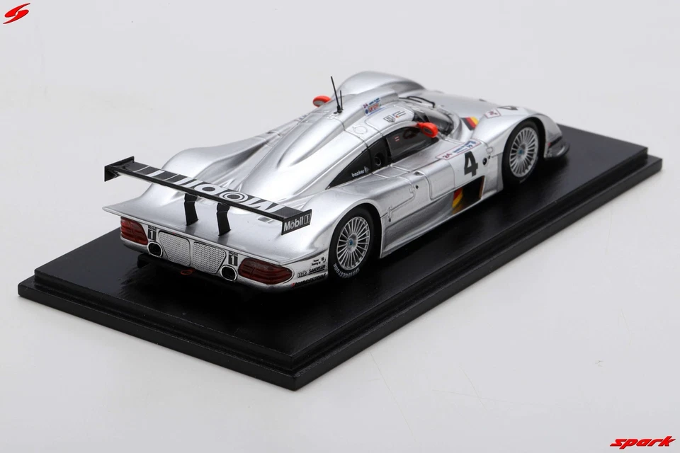 1/43 Mercedes Benz CLR  Le Mans 24 Hrs 1999 #4 Webber / Gounon / Tiemann - Image 2 of 3