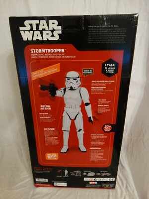 Figurine Star Wars Stormtrooper Animatronic - Disney - Neuf Sous Emballage