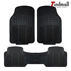 <!--F#f_0-->3PC Car Floor Mats Front Rear Rubber Black Universal For Carpet Set AU (For: Holden)<!--F/-->