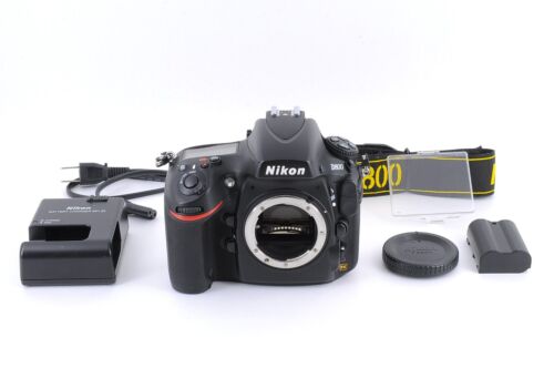 Nikon D800 36,3MP FX Korpus aparatu cyfrowego Liczba migawek 17901 [Prawie idealny] - Zdjęcie 1 z 8
