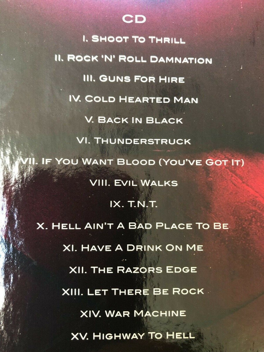 ACDC IRON MAN 2 DELUXE COLLECTORS EDITION CD DVD STICKERS