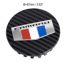 Set Of Four 2.67 Inch Chevrolet Camaro Carbon Fiber Rim Wheel Center Caps Set Of Four 2.67 Inch Chevrolet Camaro Carbon Fiber Rim Wheel Center Caps