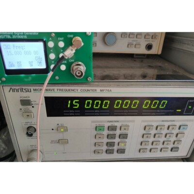 WB-SG1 Signal Generator RF Signal Generator 10MHz Reference Frequency 1Hz-15G...