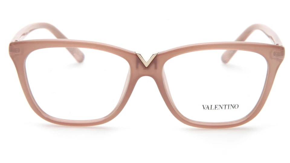 NUEVO MARCO ANTEOJOS VALENTINO V2666 610 BEIGE 52-14-135mm B42 Italia Foto 2 de 4