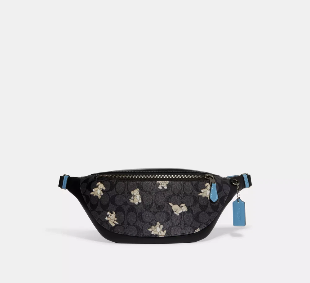 Coach Belt Bag In Signature Canvas Leather Crossbody/Fanny Pack