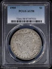 1900-P $1 Morgan Silver Dollar PCGS AU 58