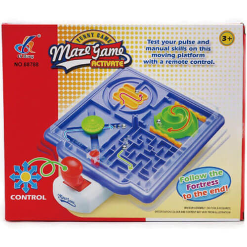 Gamieac Educational Toy 4 in 1 Mazes with Tilting Joystick Ages 3+ and Up - Picture 3 of 3
