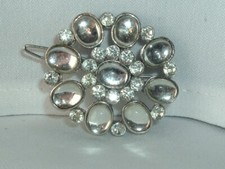 VINTAGE RHINESTONE SMALL HAIR BARRETTE HAIR ACCESSORY