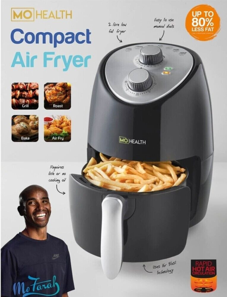 Mo Health Compact Air Fryer 2L eBay