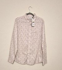 Goodfellow Slim Fit Button Up Shirt Men's Sz M Pink