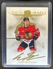 2024-25 Upper Deck The Cup Connor Bedard Logo Marks Gold Auto #09/15 Blackhawks