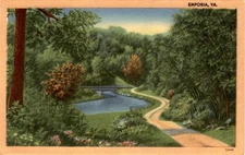 EMPORIA, VA, TICHNOR BROS., INC., BOSTON, MASS. Postcard