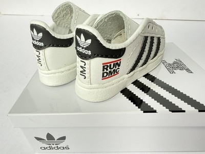 RAR Run-DMC Adidas Superstar Miniatur 35th Anniversary. Vintage. Verpackt. Neu